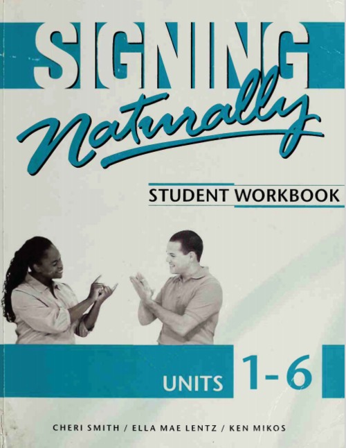 Product picture Signing Naturally Student Workbook, Units 1-6